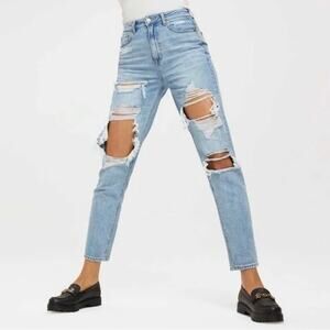 American Eagle Highest Rise Mom Jean Size 2 Long Tall